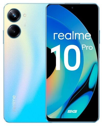 Смартфон realme 10 Pro 5G 8/256 ГБ RU голубой