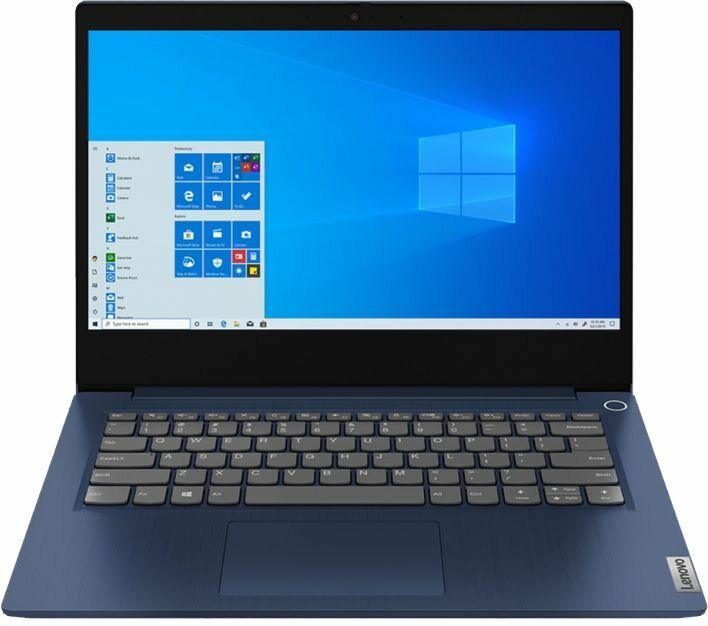 Ноутбук Lenovo IdeaPad 3 14ADA05, 14", TN, AMD Ryzen 5 3500U 2.1ГГц, 4-ядерный, 8ГБ DDR4, 512ГБ SSD, AMD Radeon Vega 8, Windows 11 Home, синий 81W000VKRU