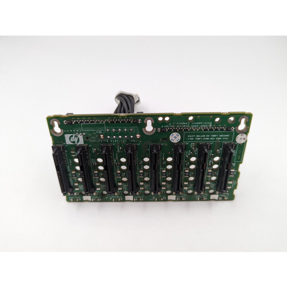 Плата HPE 412736-001, 8x1 SAS/SATA Backplane /w Cage