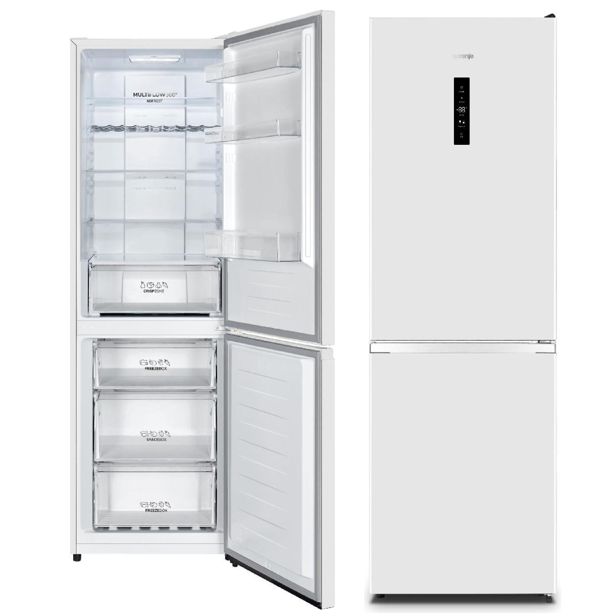 Холодильники с морозильной камерой Gorenje NRK619FAW4