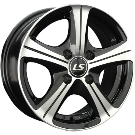 Колесный диск LS 202 7x16 4*100 ET40 DIA73.1 BKF