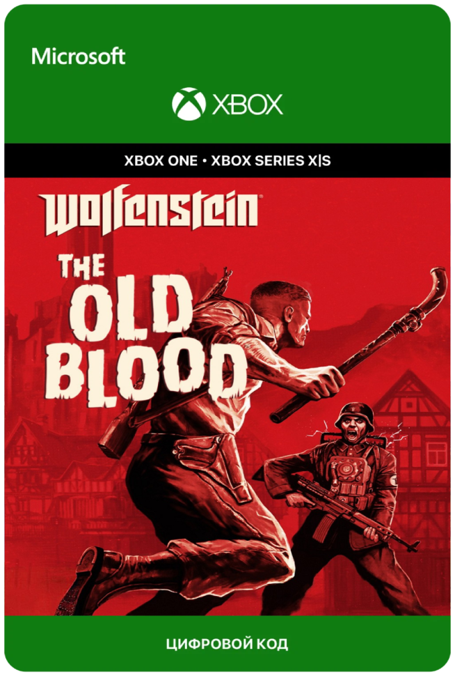 Игра Wolfenstein: The Old Blood для Xbox One/Series X|S (Аргентина) русский перевод электронный ключ