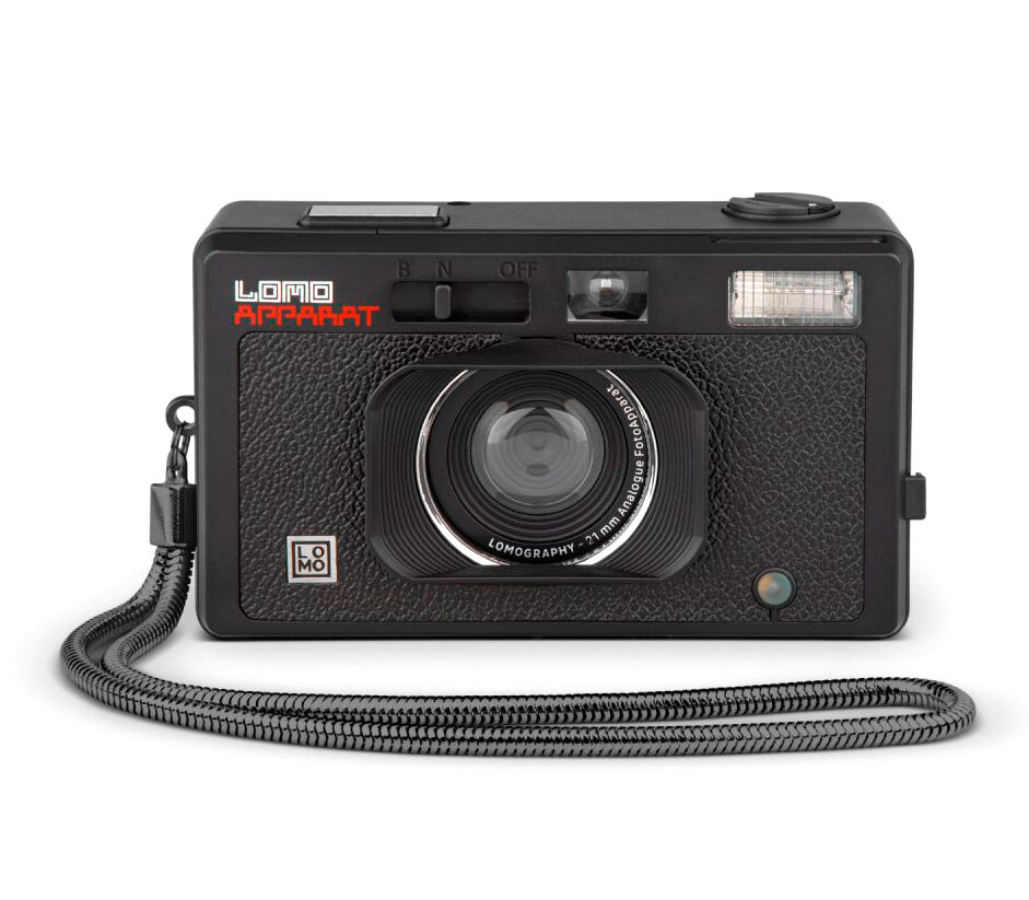 Фотоаппарат Lomography LomoApparat 21mm Wide-angle Camera черный