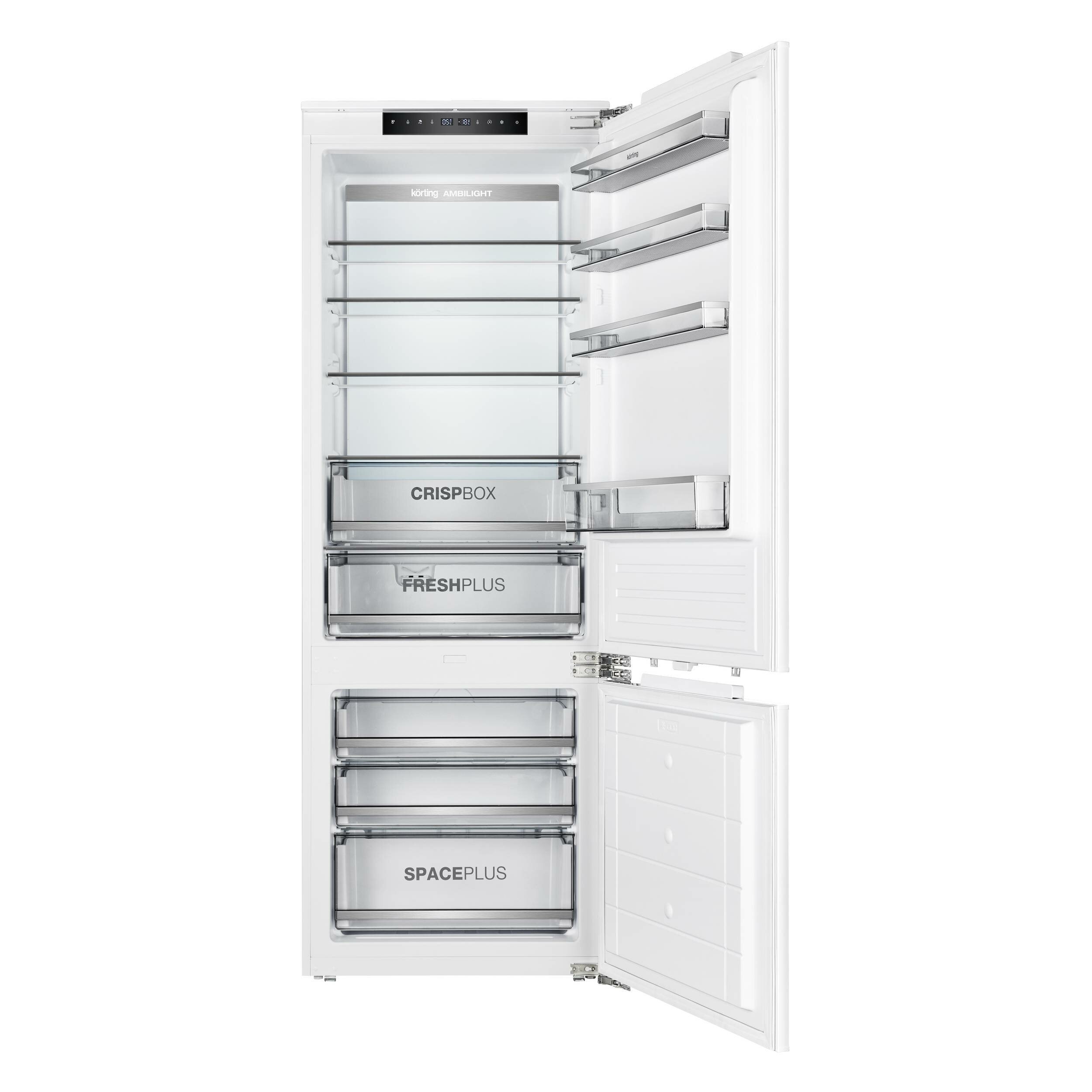 Встраиваемый холодильник/ Встраиваемый, 193.7х69.0х55.0 см, No Frost, А+, 341 л - фотография № 1