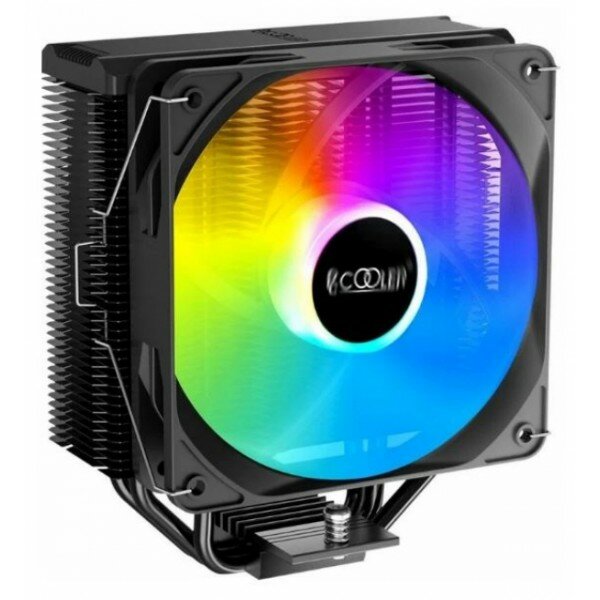 Кулер PCCooler Paladin EX300S S115X/1200/1700/AM4 (24 шт/кор, TDP 125W, 120mm PWM Dynamic Multi-Color LED, 3 тепловые трубки 6мм, 400-1800RPM, 28,6dBa