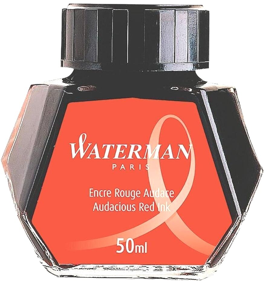 Флакон с чернилами Waterman S0110730 красный