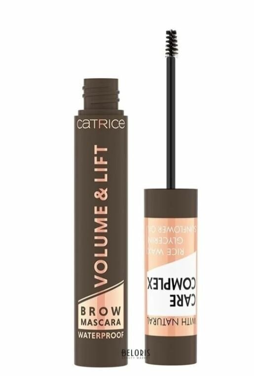 к_catrice_тушь д/бров.volume & lift_030 medium brown 25C107030