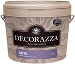 Декоративная краска Seta база Argento 5кг Decorazza DST001-5 - изображение