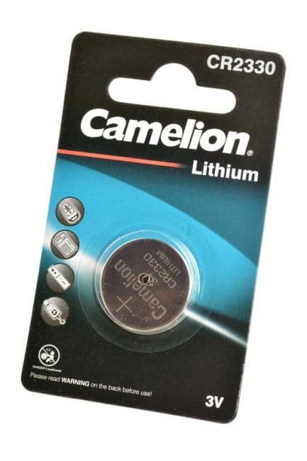 Дисковая батарейка Camelion CR2330 Lithium Battery 3v BL1 , 1шт.