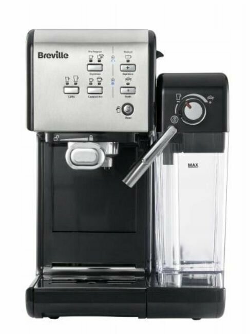 Кофемашина Breville Prima Latte II, черная / VCF108X - фотография № 7