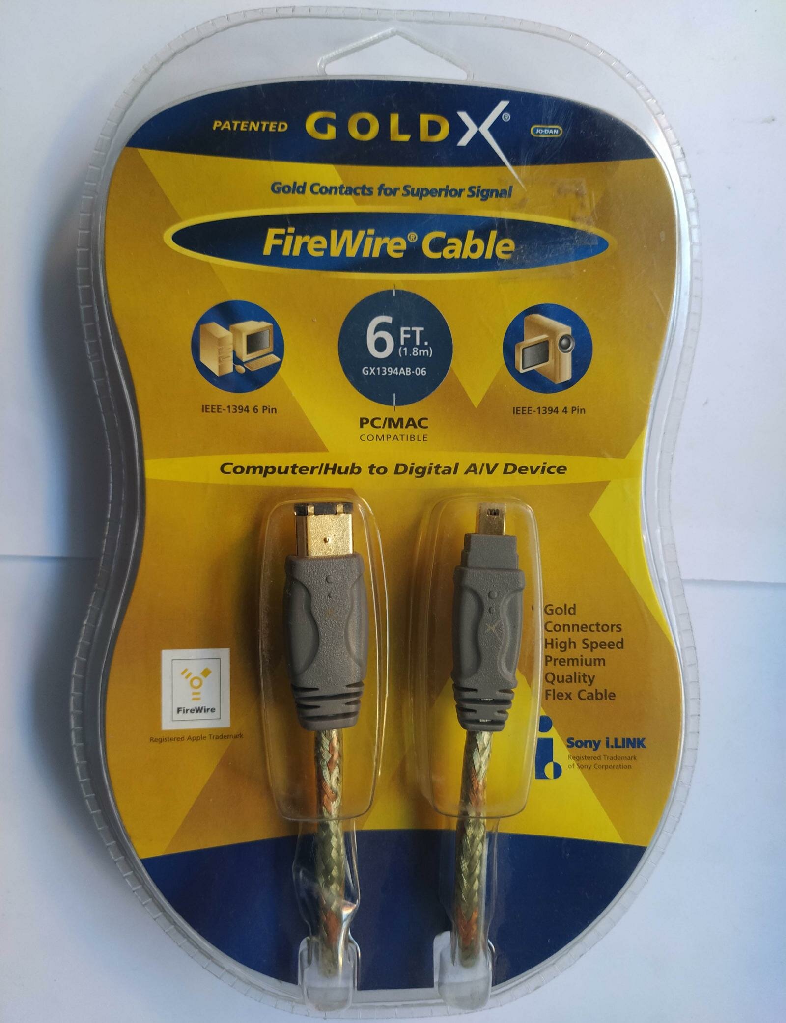GoldX Firewire cable