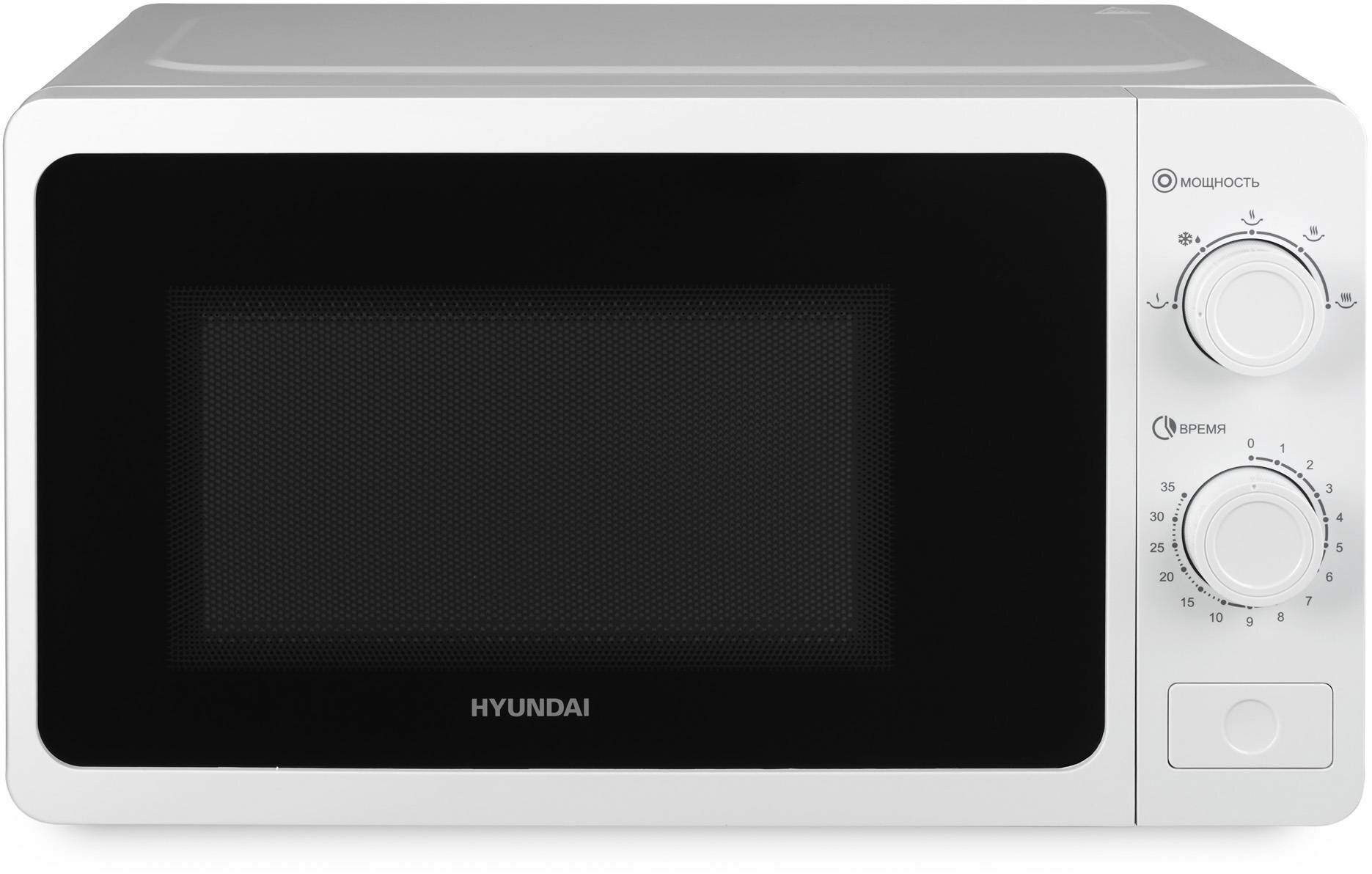 Микроволновая печь Hyundai HYM-M2009, белый - фотография № 8
