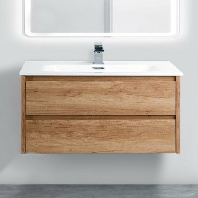 BelBagno Тумба с раковиной Kraft 80 rovere nebrasca nature