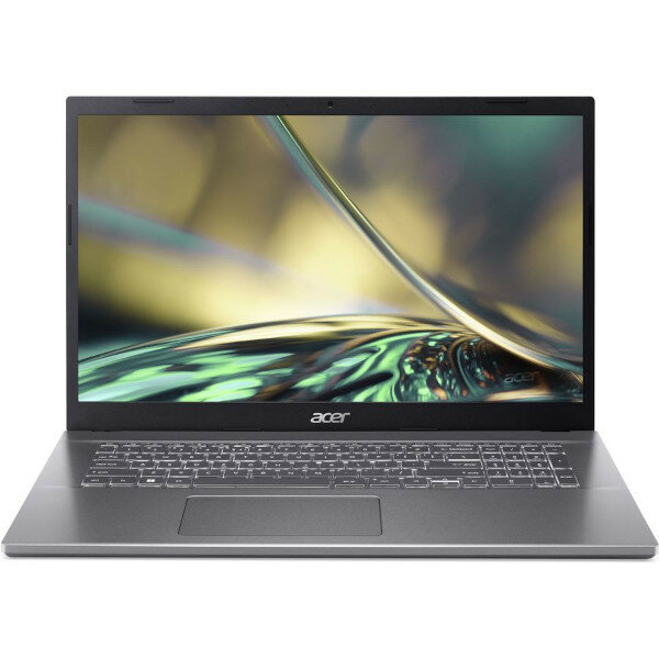 Ноутбук Acer Aspire 5 A517-53-51E9 Core i5 1235U 8Gb SSD512Gb Intel Iris Xe graphics 17.3 IPS FHD 1920x1080 Eshell grey русская клавиатура, NX.K62ER.002