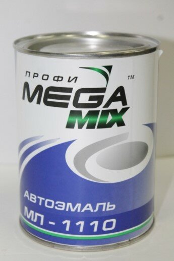 фото Краска эмаль МЛ-1110 mega синтал № 481 Ярко-голубая 800 мл