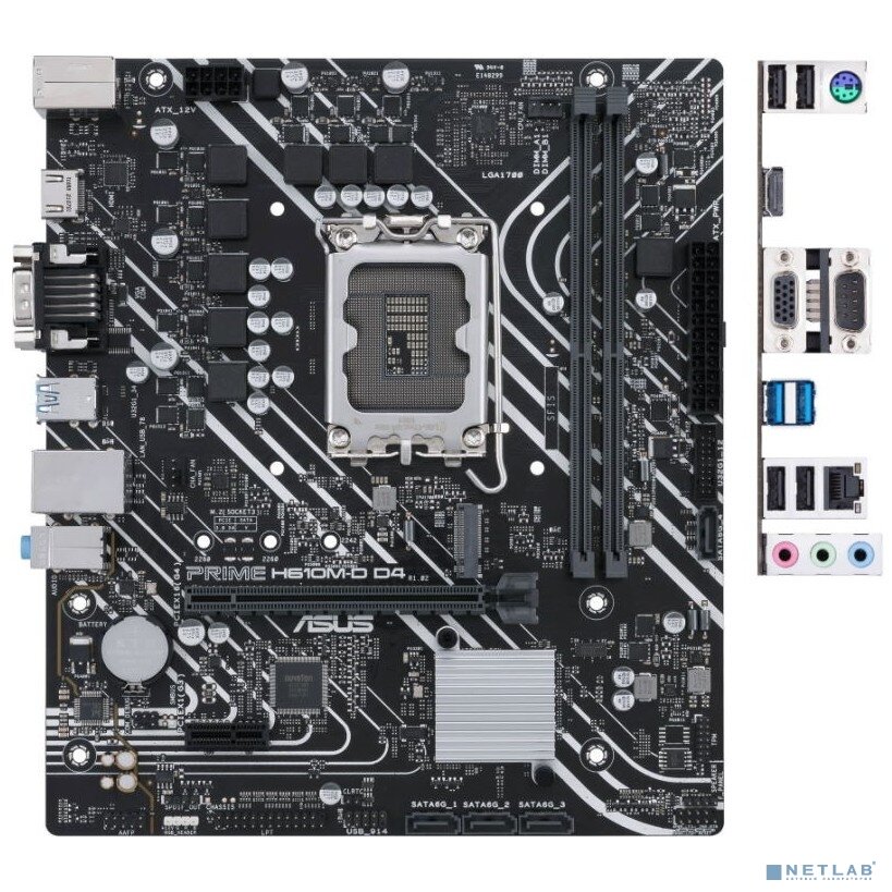 Asus Материнская плата ASUS PRIME H610M-D D4