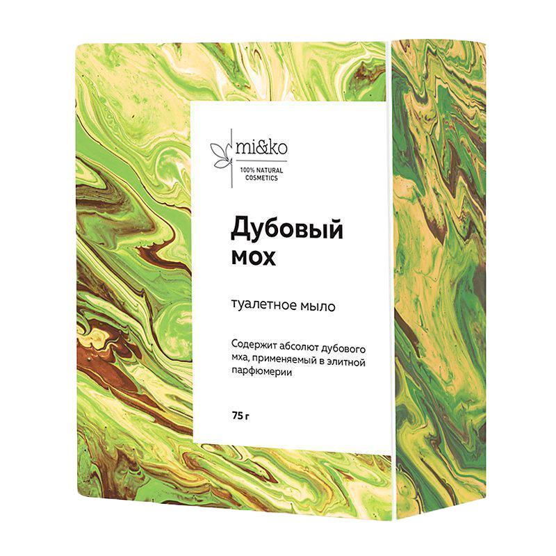 фото Туалетное мыло Дубовый мох Miko