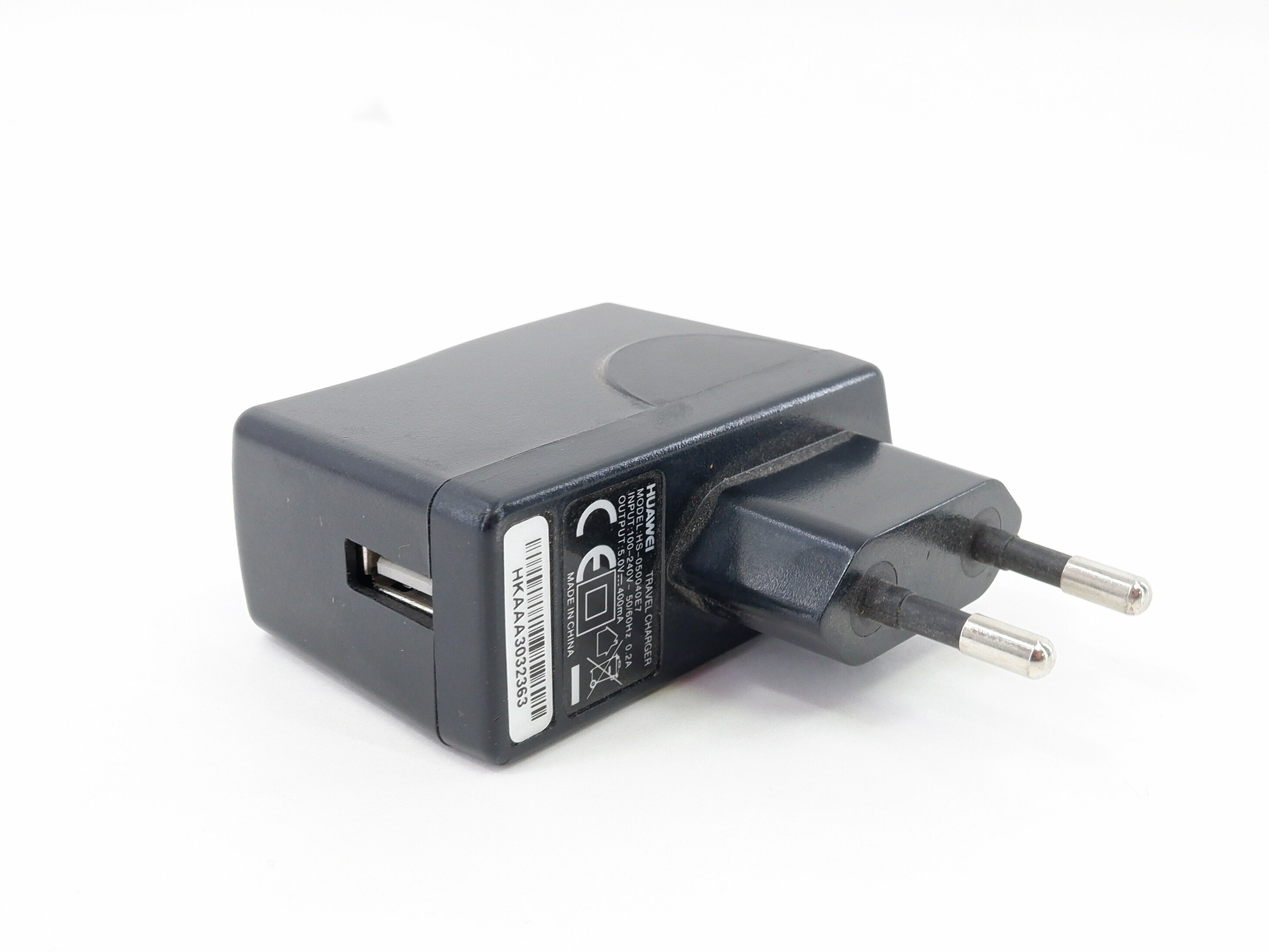 Блок питания USB AC Adaptor Huawei Travel Charger HS-050040E7 Output DC: 5V 400mA