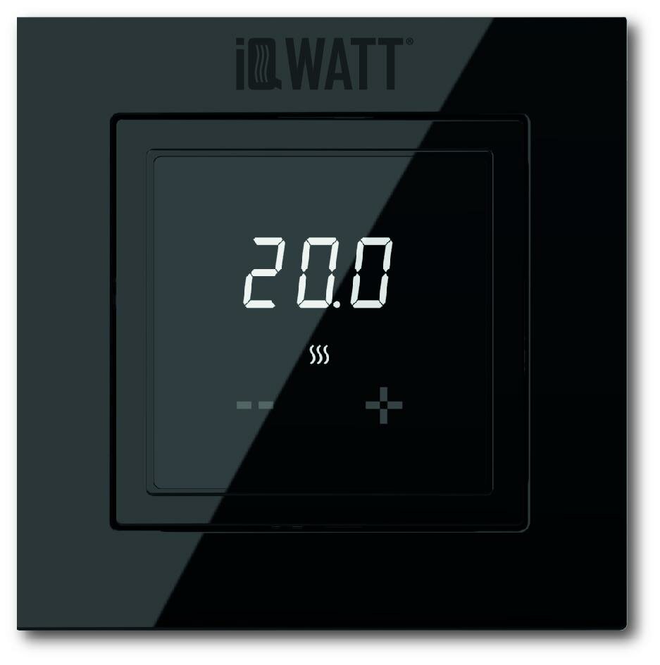   IQ THERMOSTAT D black