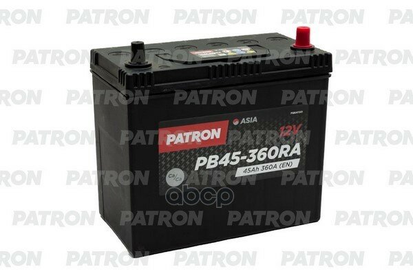 Аккумуляторная Батарея 45Ah PATRON арт. PB45-360RA