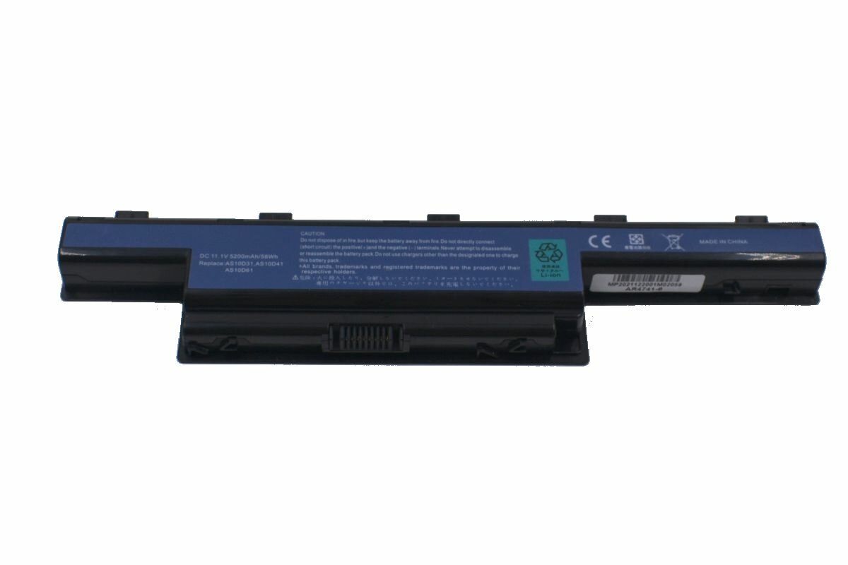 Аккумулятор для Packard Bell EasyNote TM87 5200 mAh ноутбука акб