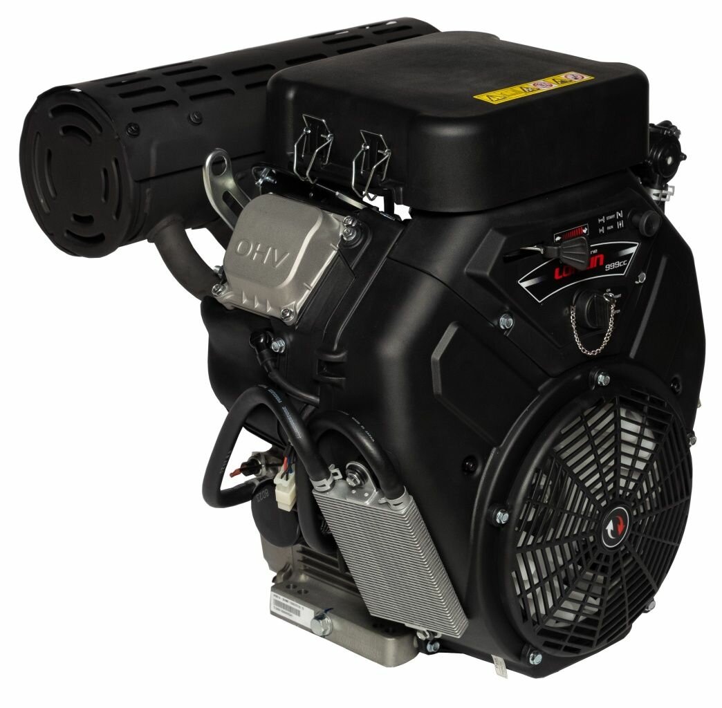 Двигатель для садовой техники Loncin LC2V90FD (E type) (V-образн, 999 см куб, D28,575 мм, 20А) Цилиндрический в. фильтр - фотография № 5
