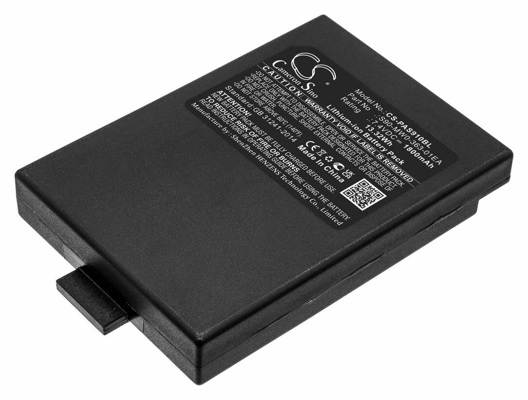 Аккумулятор CameronSino CS-PAS910BL для ТСД Pax S90 3G (S90-MW0-363-01EA) 1800mAh