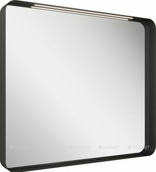 Зеркало Ravak Strip I 90,6 X000001572 с подсветкой, черный