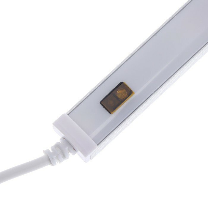 Светильник мебельный, бесконтактный выкл.-диммер, 40 см, 4,5 Вт, от USB 5V, 3000K, т-белый - фотография № 5