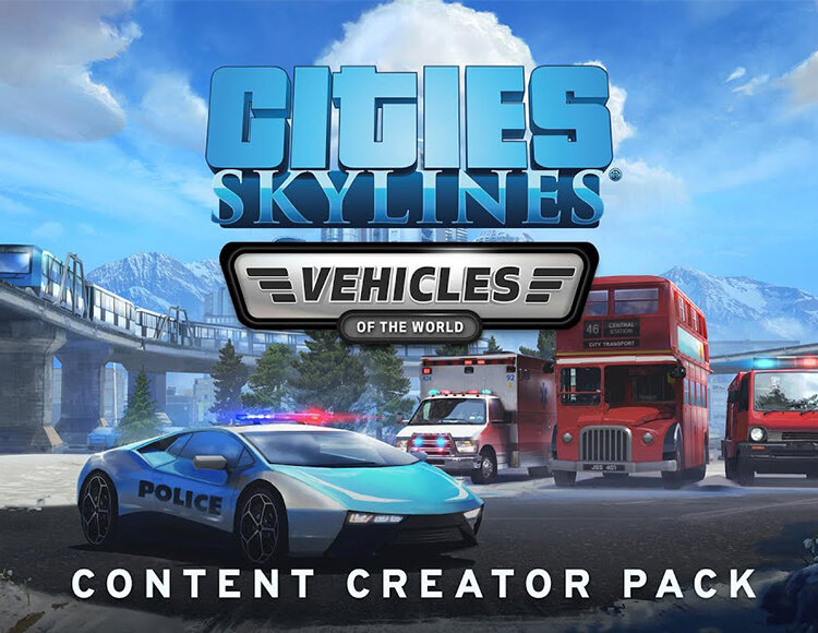 Cities: Skylines - Content Creator Pack: Vehicles of the World (PC)