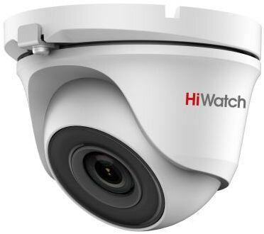 Камера видеонаблюдения аналоговая HiWatch DS-T203(B) 3.6-3.6мм HD-CVI HD-TVI цветная корп.:белый (DS-T203(B) (3.6 MM))