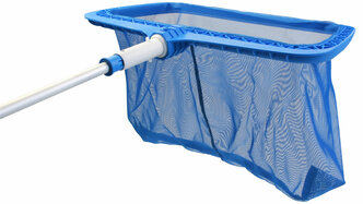 Сачок донный для бассейна с широким кантом, синий, Chemoform