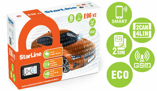 Автомобильная сигнализация StarLine E96BT GSM ECO