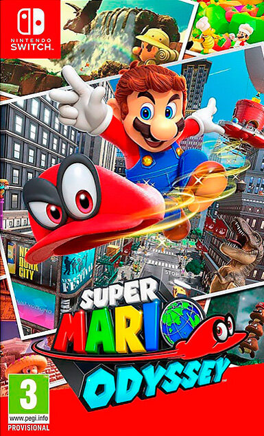 Nintendo Игра Super Mario Odyssey (русские субтитры) (Nintendo Switch)