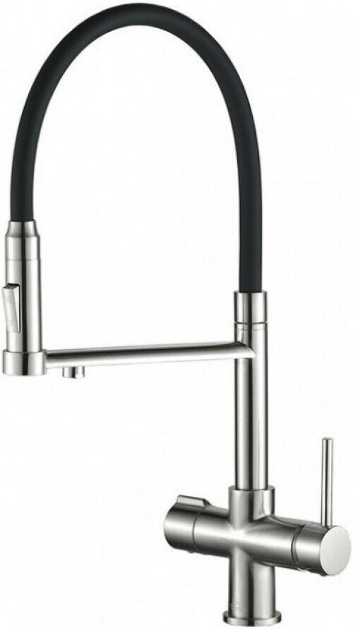 Смеситель Steel Hammer SH 2003 SATIN для кухонной мойки, сталь