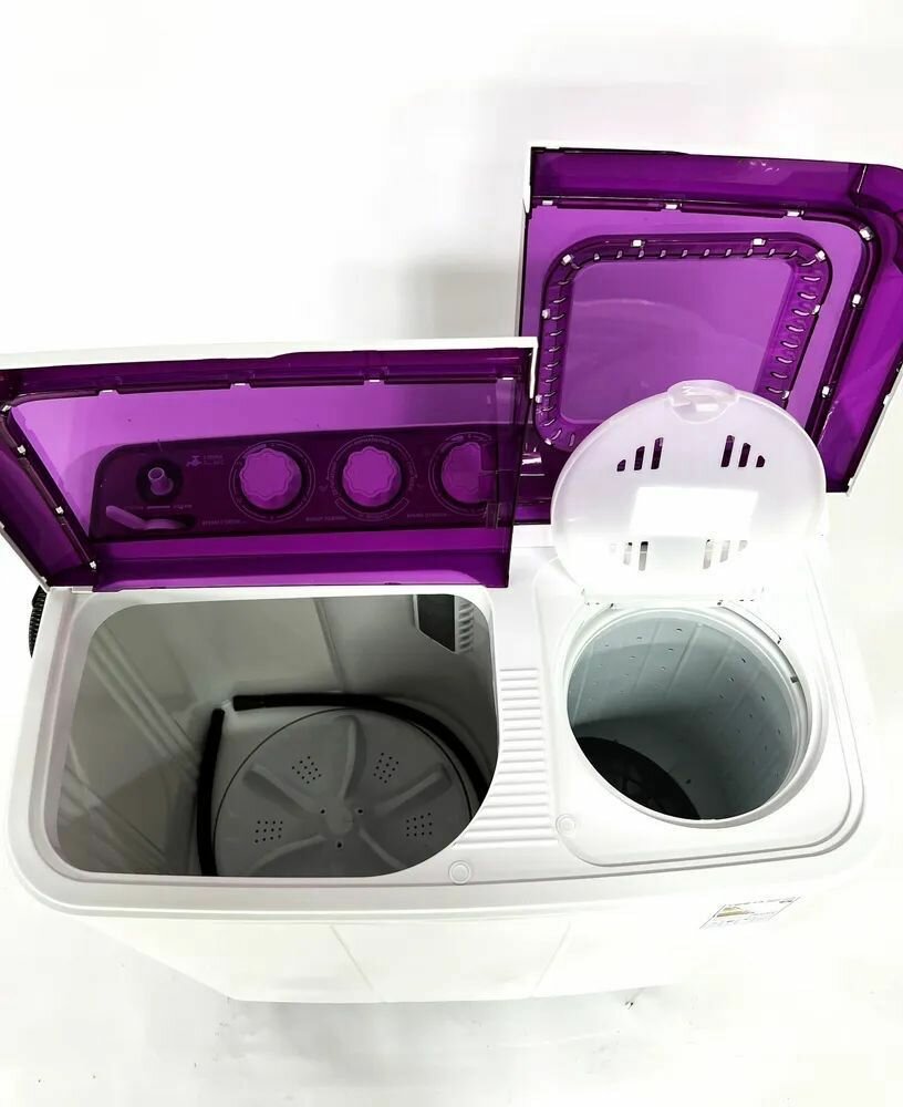 Стиральная машина VESTA WME60LP фиолетовый - фотография № 3