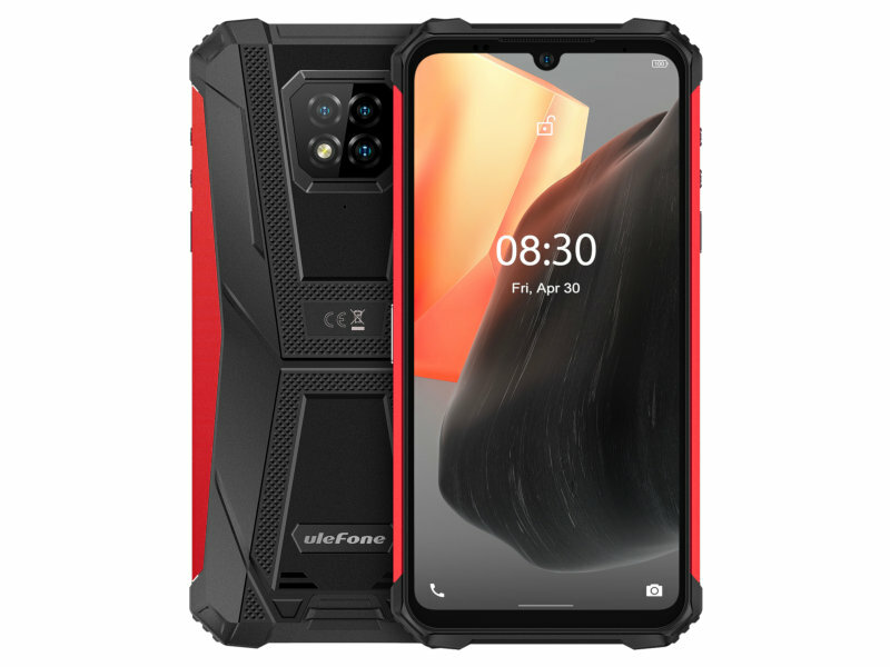 Смартфон Ulefone Armor 8 Pro 8/128 ГБ, Dual nano SIM, черный/красный