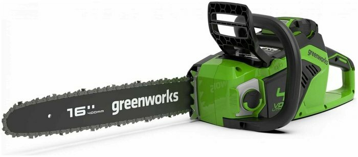 Цепная пила аккумуляторная GreenWorks GD40CS18 (2005807UA) АКБх1, ЗУ