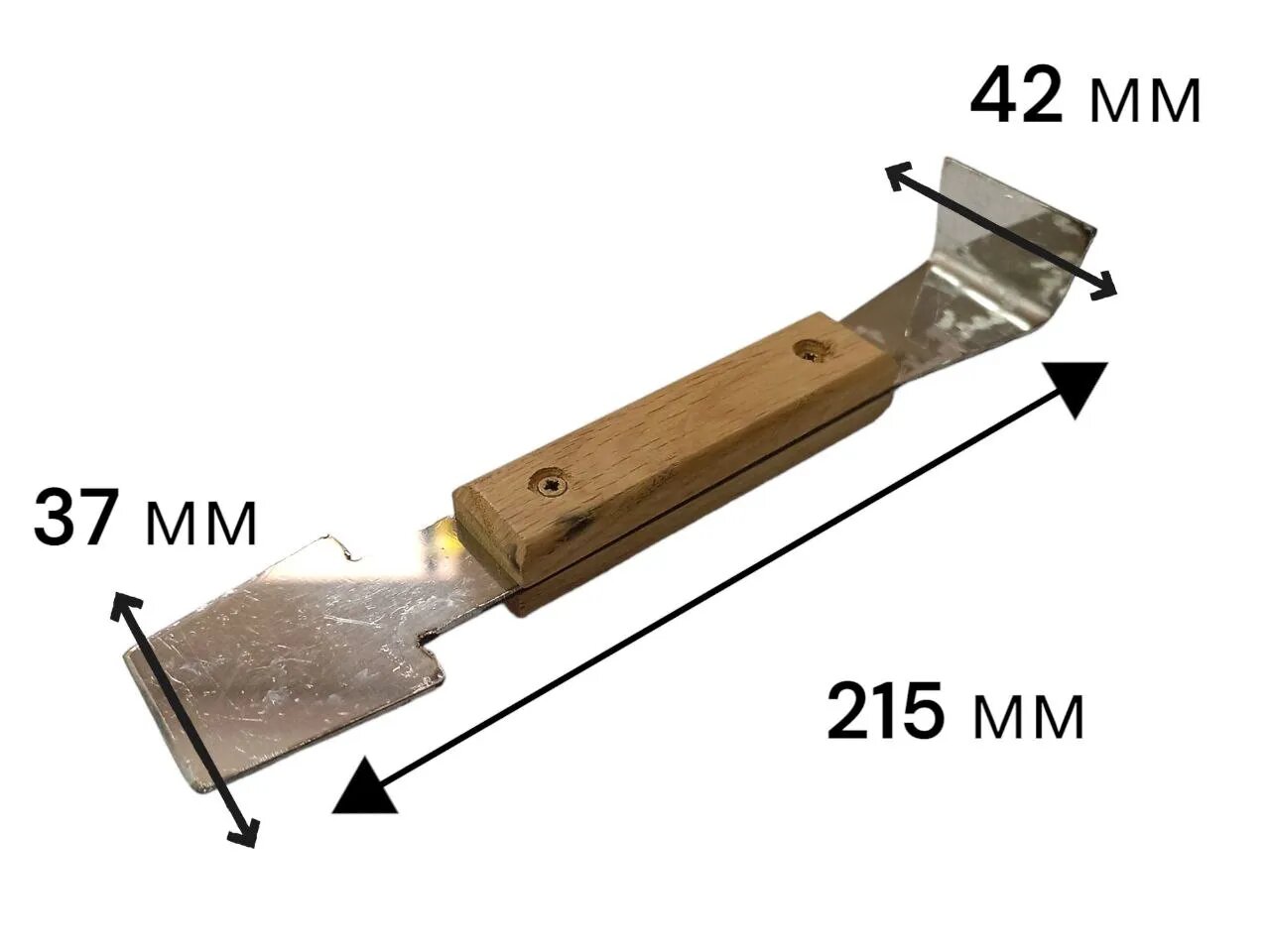 Стамеска пчеловода 02 нерж ручка