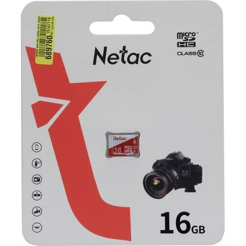 SD карта Netac NT02P500ECO-016G-S
