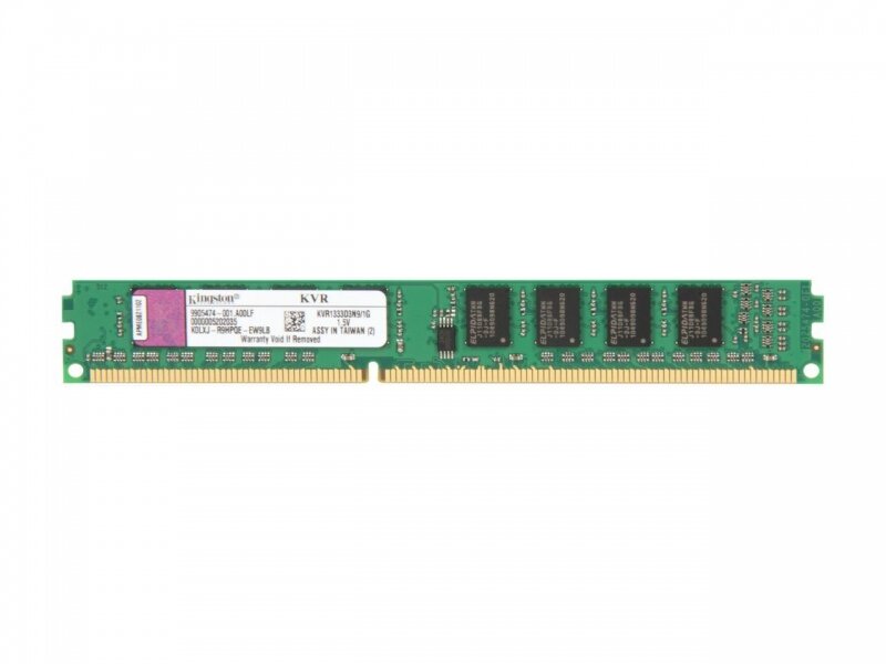 Оперативная память Kingston KVR1333D3N9/1G DDRIII 1Gb