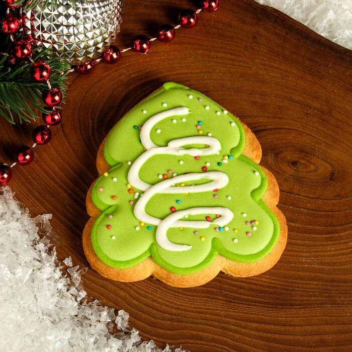 Пекарня Sofi Печенье ванильное "Новогоднее", 60 г - фотография № 5