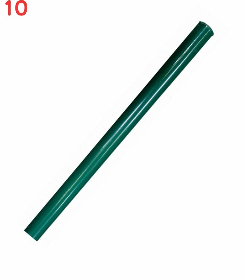 Столб для забора d51 мм 25 м зеленый RAL 6005 (10 шт.)