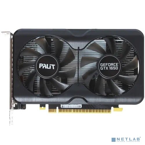 PALIT Видеокарта Видеокарта PCIE16 GTX1650 4GB GDDR6 PA-GTX1650 GP OC 4G PALIT NE61650S1BG1-1175A RTL