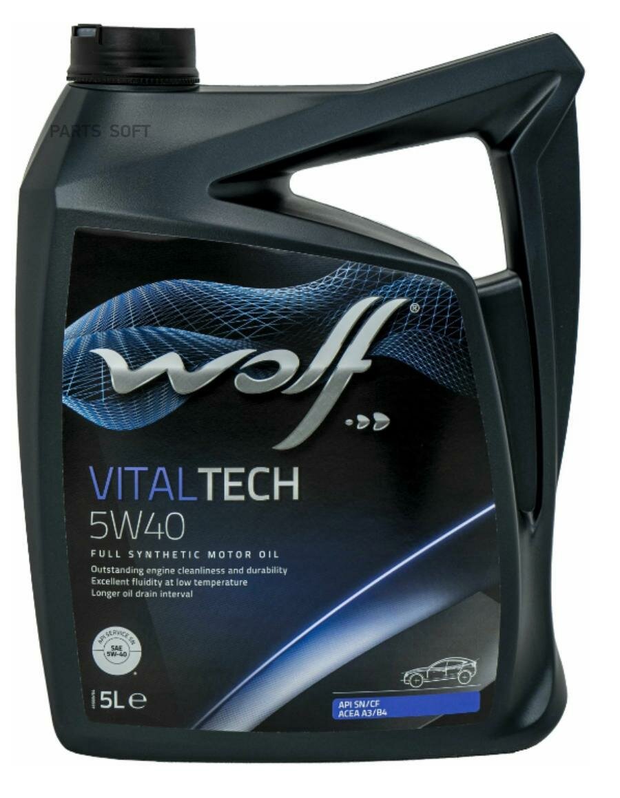 WOLF OIL 8311291 Масло моторное VITALTECH 5W40 5L