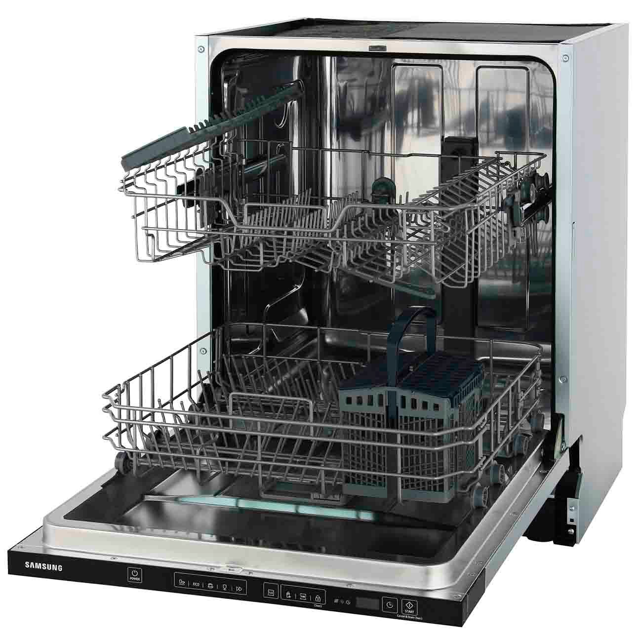 Встраиваемая посудомоечная машина 60 см Samsung DW60M5050BB - фотография № 4