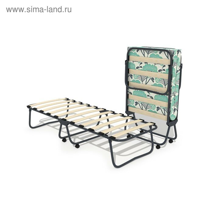 Кровать-тумба «Уют 2» с матрасом, 195 × 70 × 39 см, цвет микс - фотография № 2
