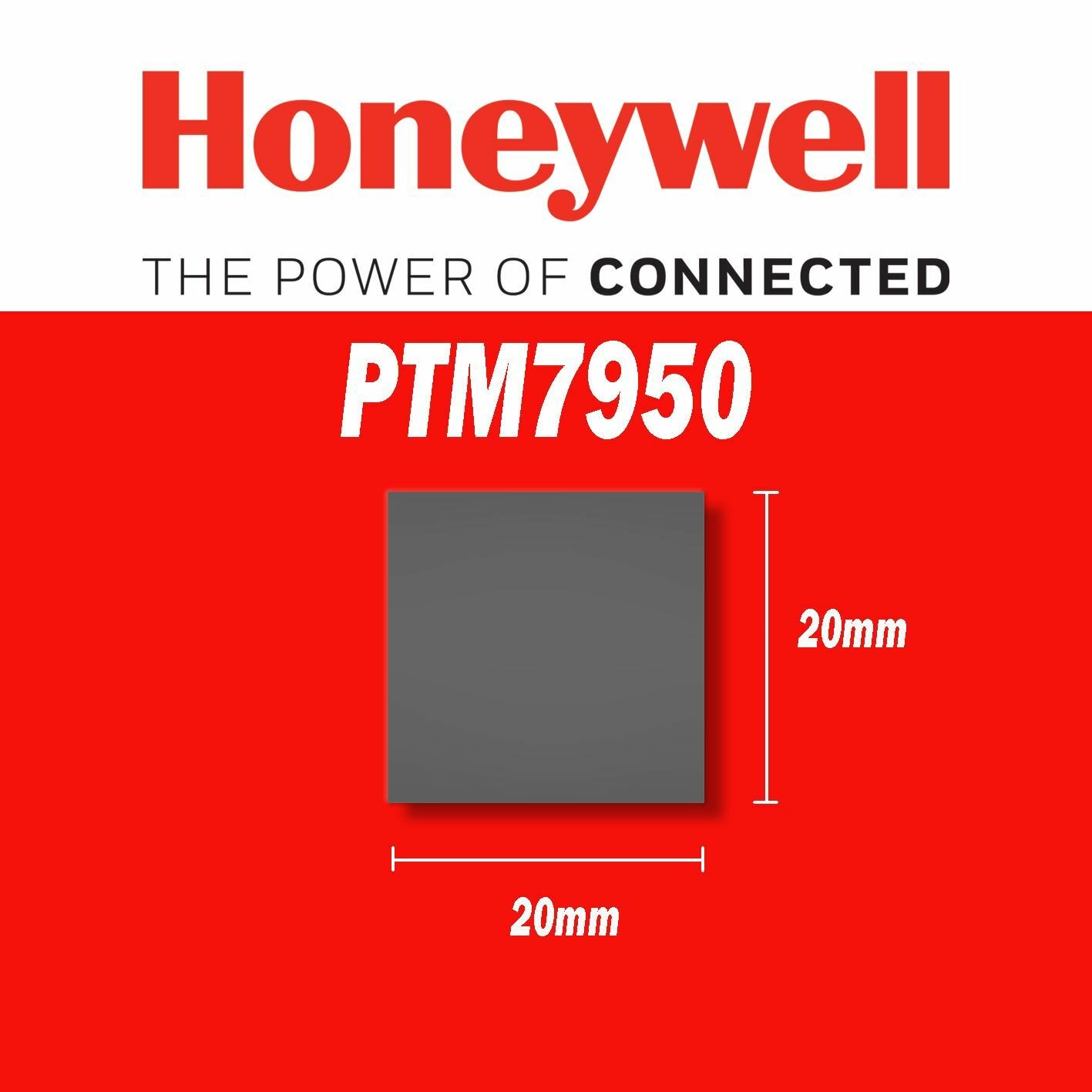 Термопаста Honeywell ptm7950 с фазовым переходом 20X20mm