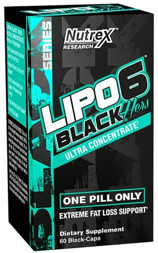 Nutrex Lipo-6 Black Hers Ultra Concentrate (60капс)