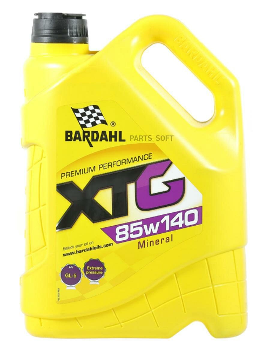 36393 85W140 XTG GL-5 5L (мин трансм масло) BARDAHL BARDAHL / арт. 36393 - (1 шт)